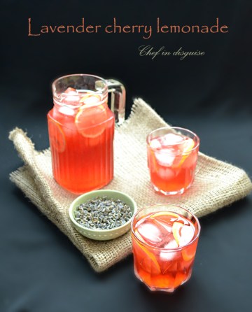 Lavender lemonade