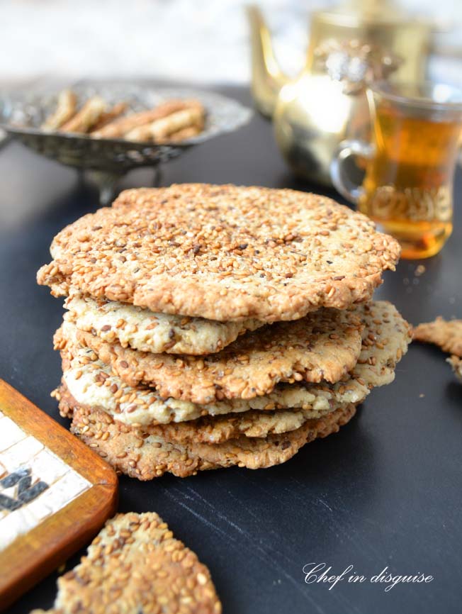 sesame crackers chef in disguise