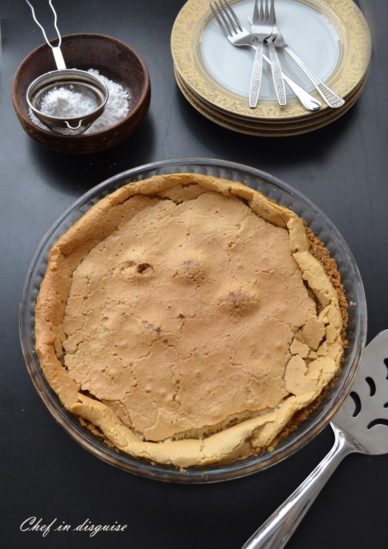 crack pie before dusting