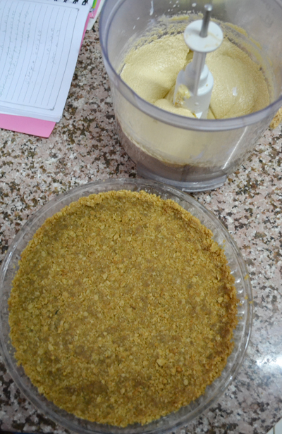 oatcrust and filling