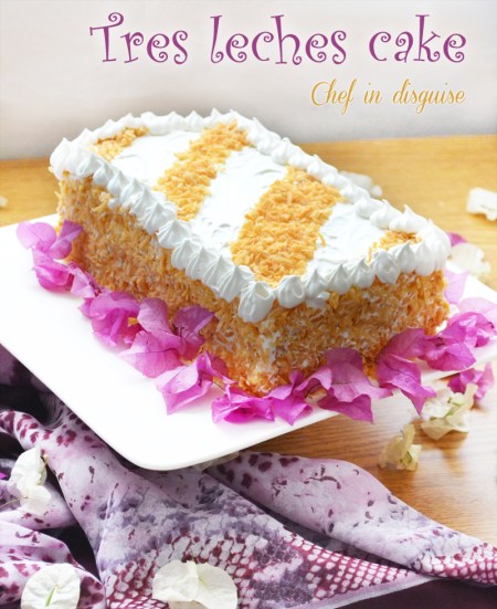 Tres leches cake