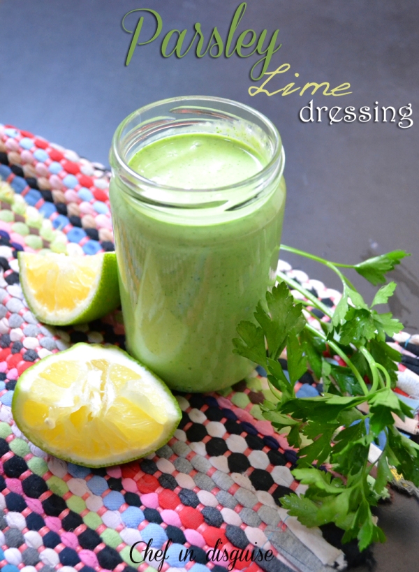 parsley lime dressing