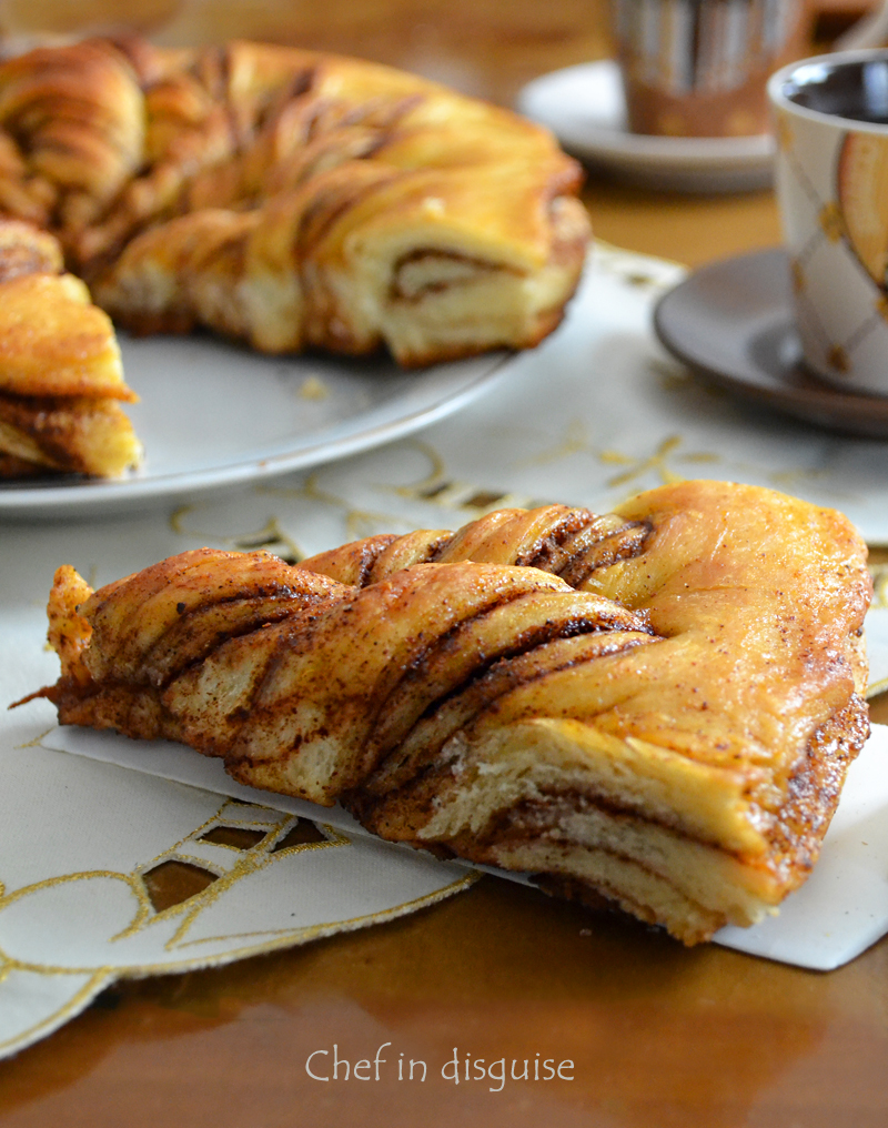 Nutella twists by chef in disguise
