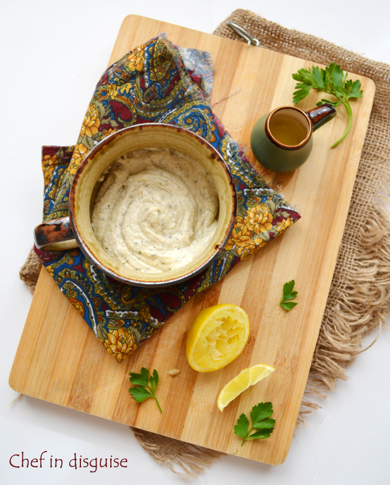 Tahini salad dressing: Chef in Disguise