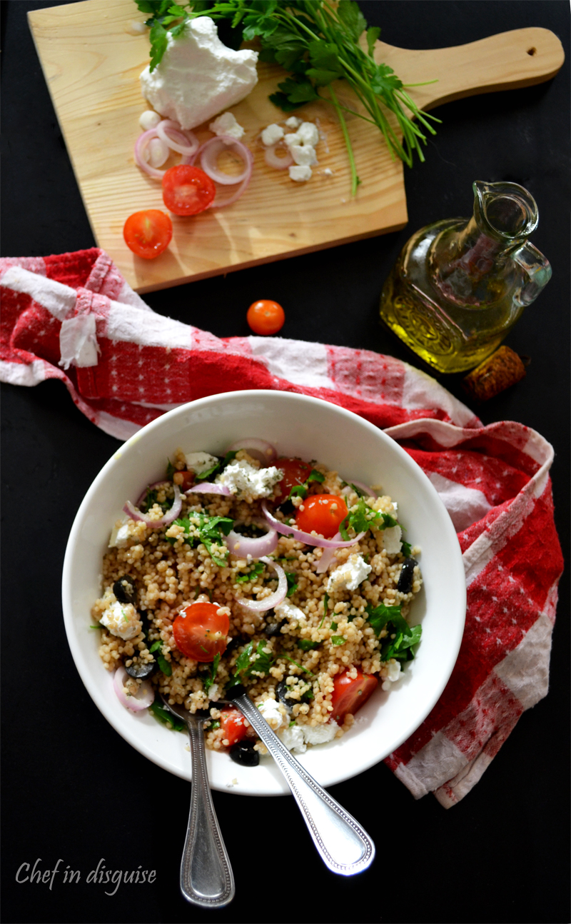 couscous salad chef in disguise