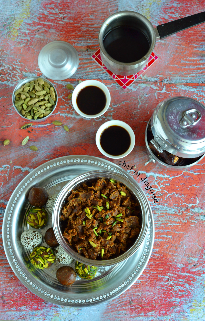 Batheeth a date based dessert from the UAE