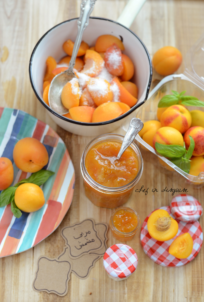 Apricot jam chef in disguise