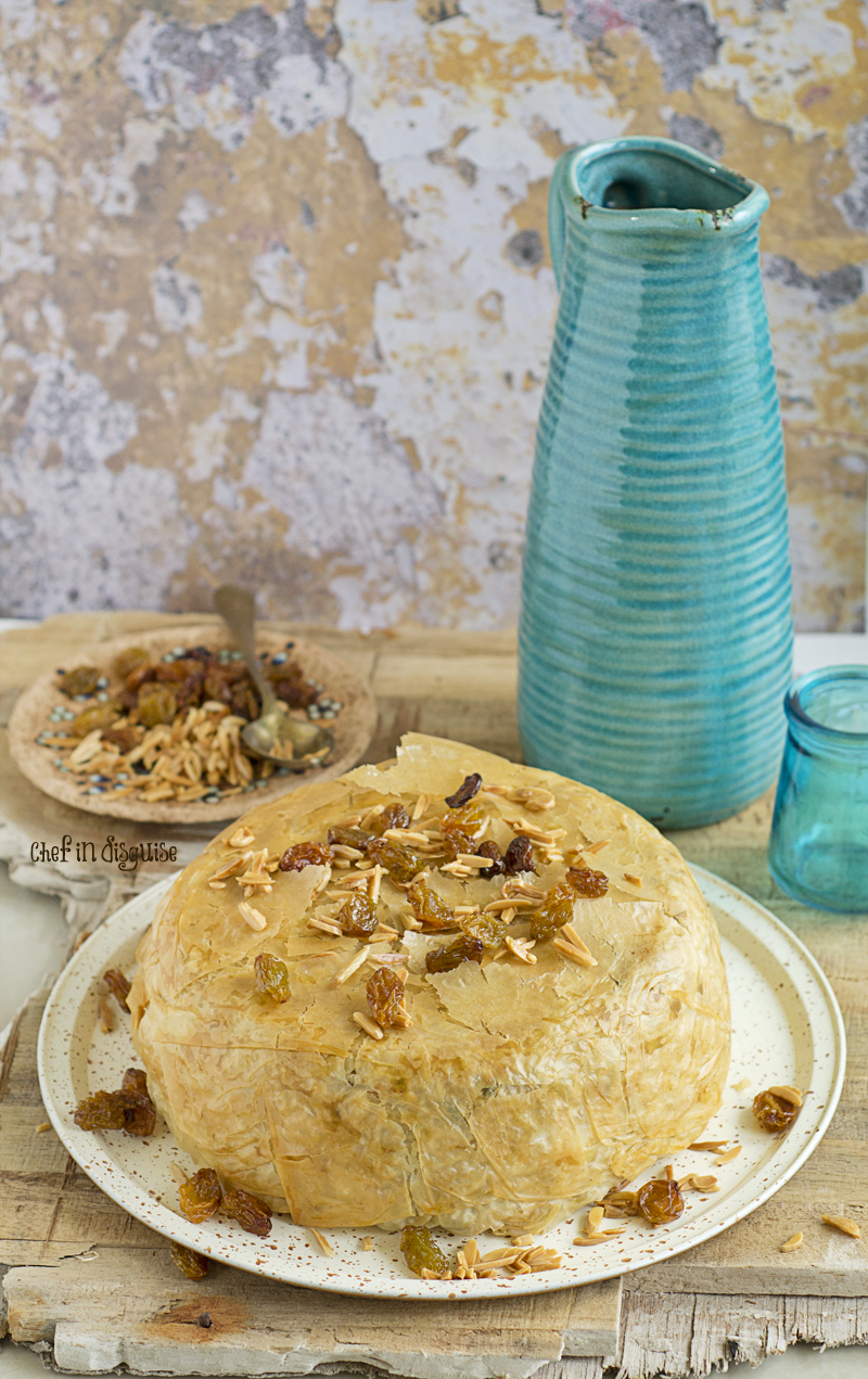 Parda plau Iraqi rice and fillo pastry dish that is baked to perfection.jpg
