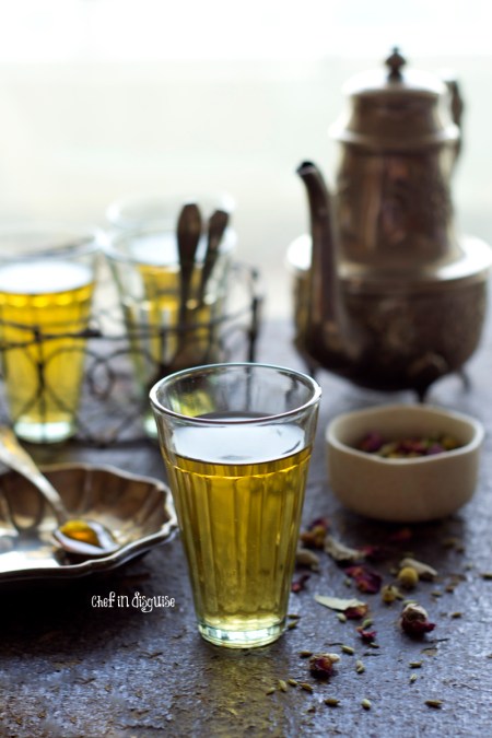 Zhorat, a warm and comforting middle eastern herb and flower blend tea