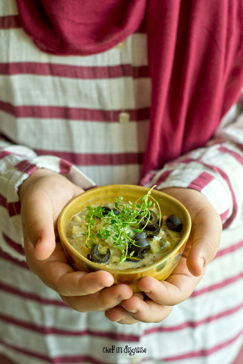 Artichoke soup by chef in disguise