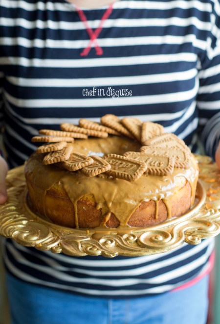Biscoff cake , moist, delicious and irresistible