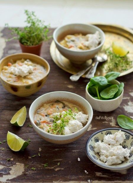 Artichoke vegetable soup