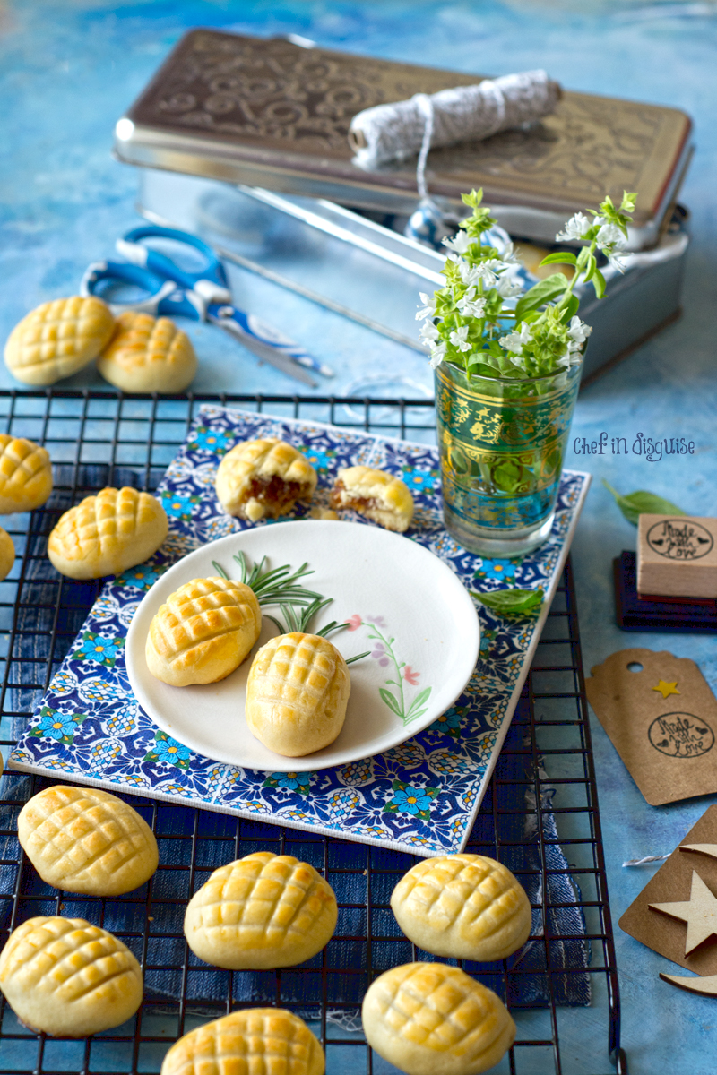 Malaysian pineapple cookies if you have never tried pinapple as a filling for shortbread cookies you don't know what you're missing out.jpg