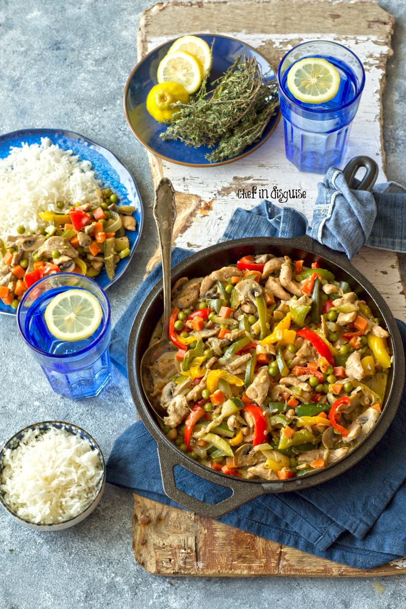 Chicken a la king a melody of flavors fit for a king