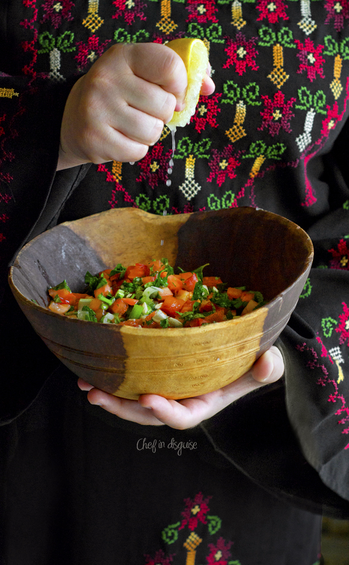 The simplest yet tastiest salad in the middle east