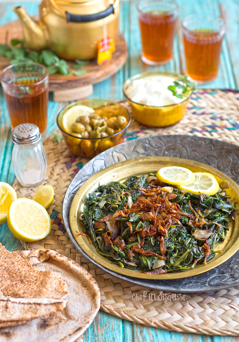 Hindbeh or dandelion greens. A must try vegan recipe from the middle east.