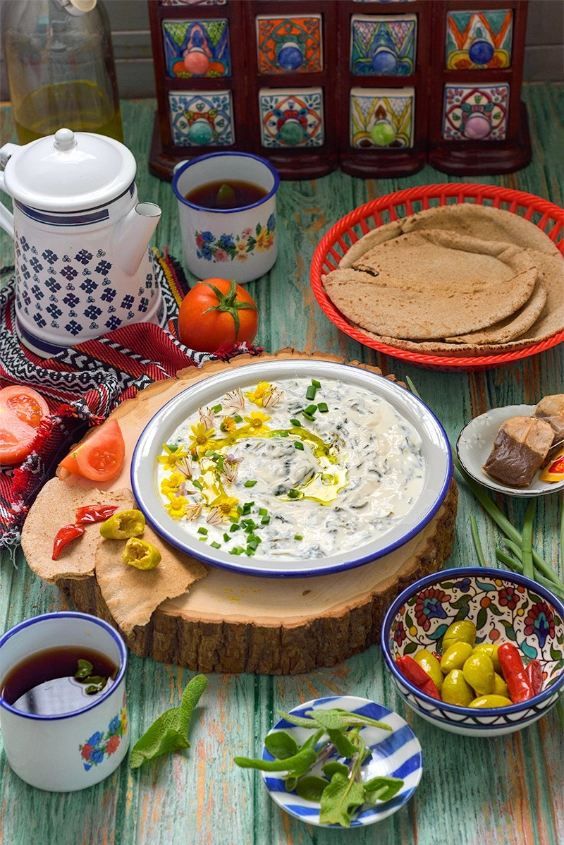 Palestinian hedge mustard greens