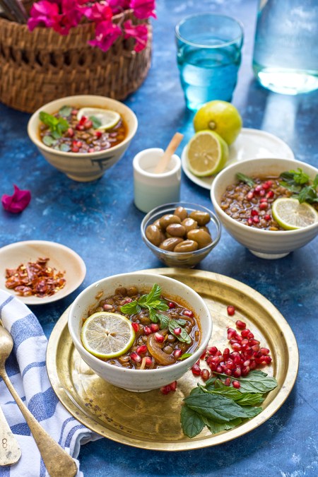 Arabic lentil soup